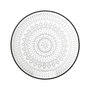 Avet Plato Llano Colección Lidya, 28 cm (6 unidades), con relieve exterior